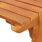 vidaXL 7-delige tuinset 150x90 cm massief acaciahout