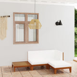 vidaXL 7-Piece Lounge Set with Cushions Solid Acacia Wood