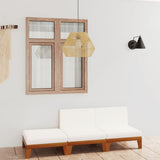 vidaXL 7-Piece Lounge Set with Cushions Solid Acacia Wood