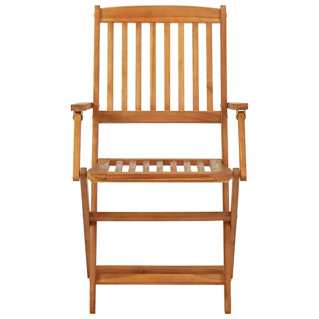 vidaXL 5-piece Garden Dining Set Foldable Solid Acacia Wood