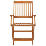 vidaXL 5-piece Garden Dining Set Foldable Solid Acacia Wood
