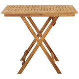 vidaXL 5-piece Garden Dining Set Foldable Solid Acacia Wood