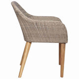 vidaXL 7-delige Tuinset poly rattan zwart