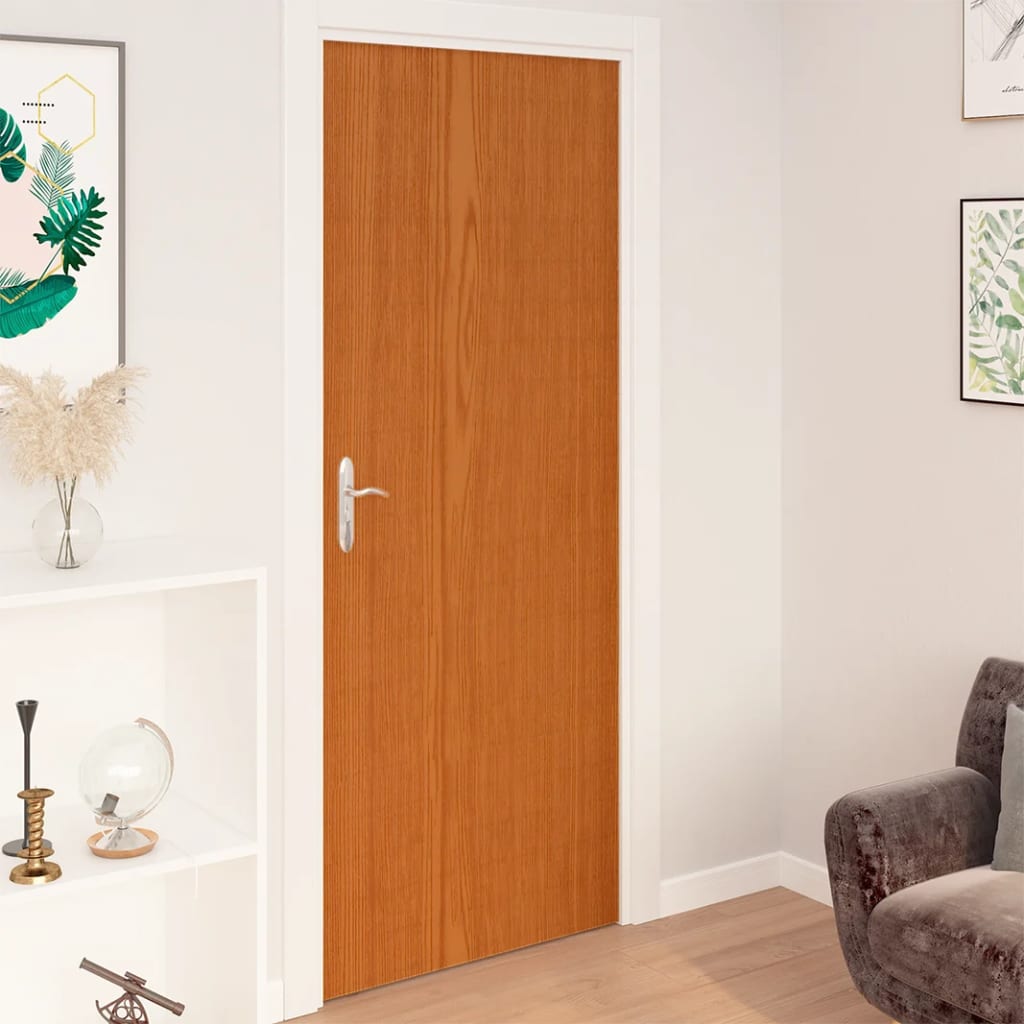 vidaXL Door Foils self-adhesive 2 pcs 210x90 cm PVC off-white