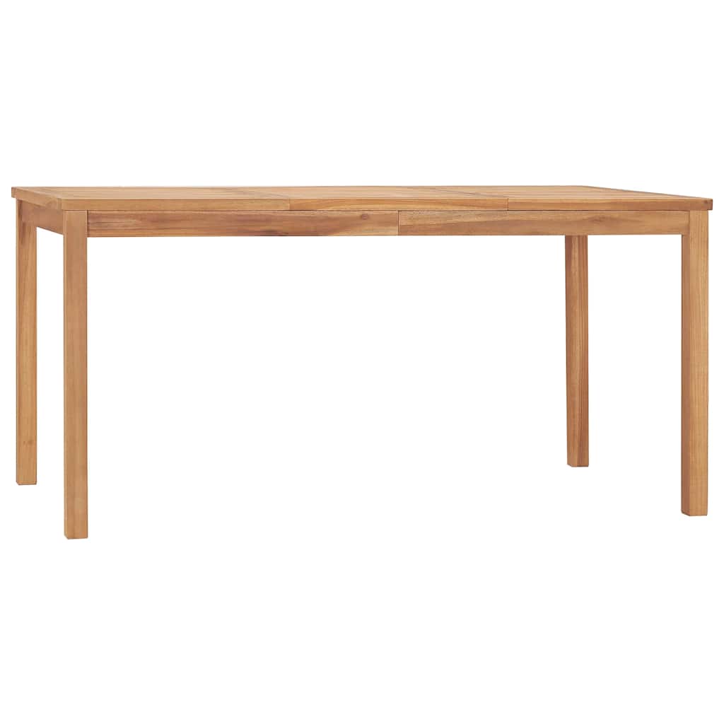 vidaXL 5-piece Garden Dining Set 160x80 cm Solid Teak Wood