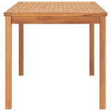 vidaXL 5-piece Garden Dining Set 160x80 cm Solid Teak Wood