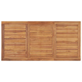 vidaXL 5-piece Garden Dining Set 160x80 cm Solid Teak Wood