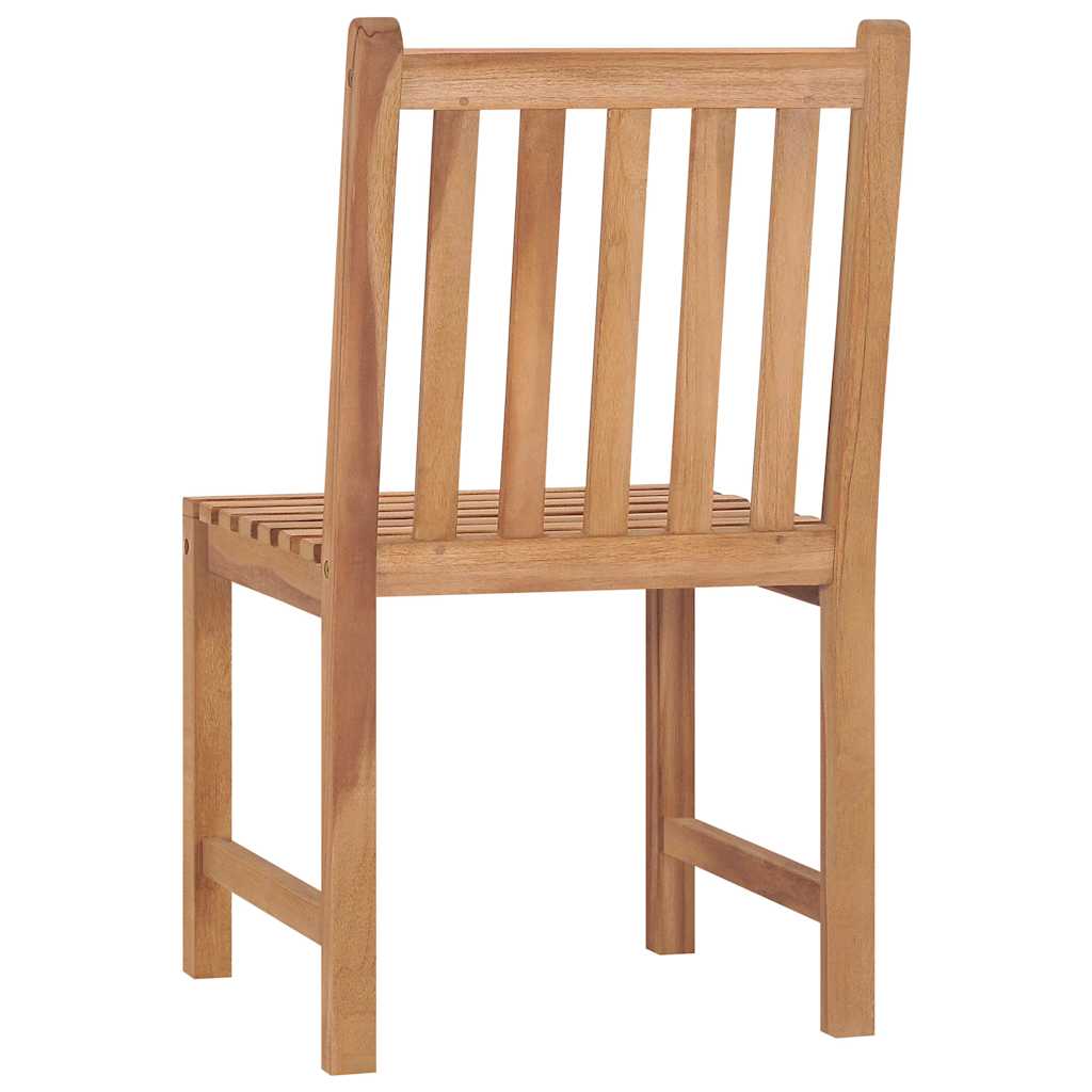 vidaXL 5-piece Garden Dining Set 160x80 cm Solid Teak Wood