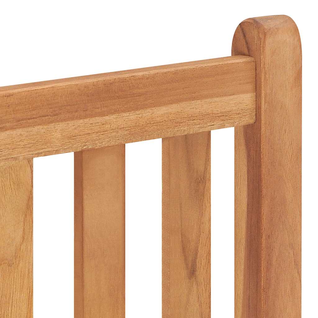 vidaXL 5-piece Garden Dining Set 160x80 cm Solid Teak Wood