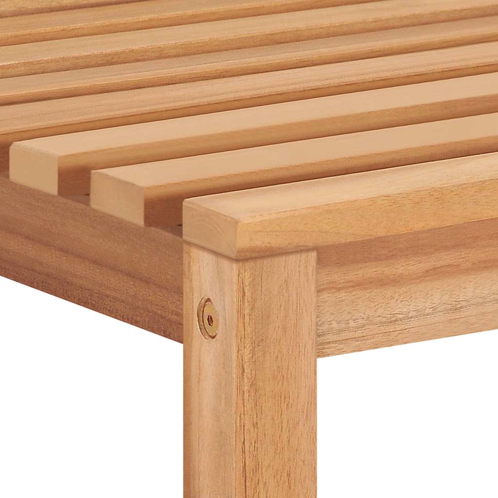 vidaXL 5-piece Garden Dining Set 160x80 cm Solid Teak Wood