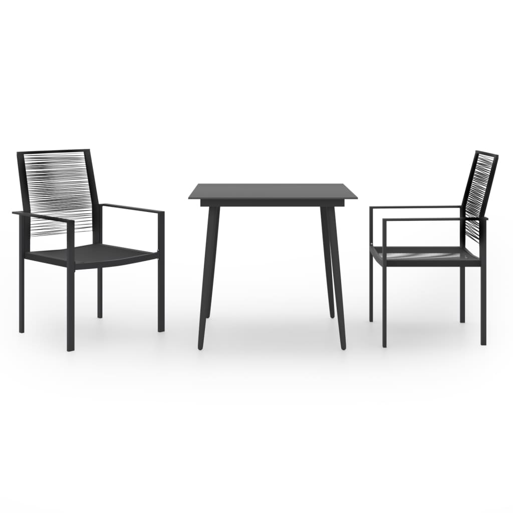 vidaXL 3-Piece Garden Dining Set