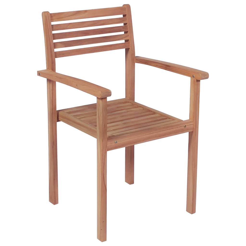 vidaXL Tuinstoelen 2 st met antracietkleurige kussens massief teakhout