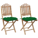 vidaXL Jardinière 2 pièces avec tapis en bambou