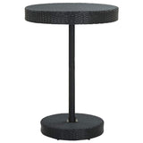 vidaXL 3-delige Tuinbarset poly rattan bruin