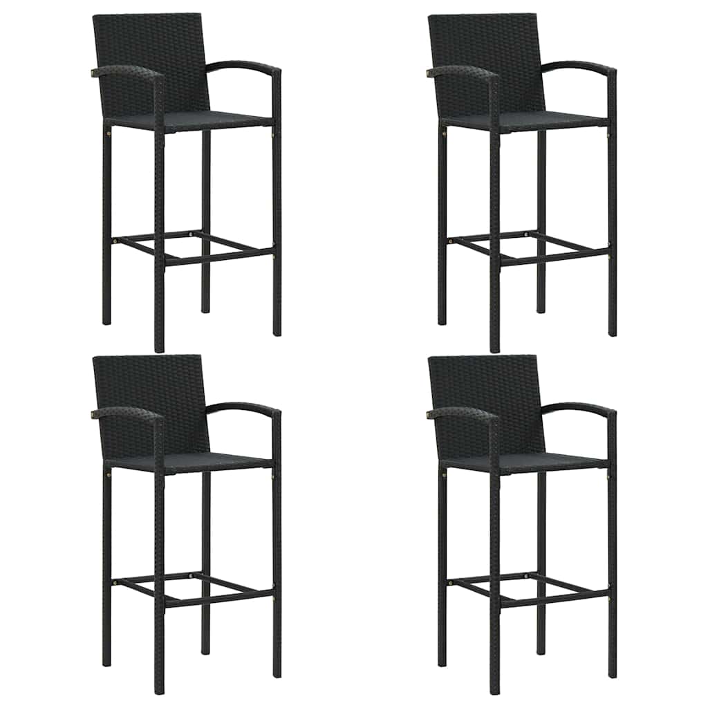 vidaXL 3-Piece Garden Bar Set Grey