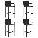 vidaXL 3-Piece Garden Bar Set Grey