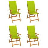 vidaXL Tuinstoelen 2 st met antracietkleurige kussens massief teakhout