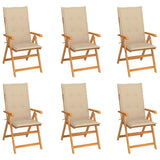 vidaXL Tuinstoelen 2 st met antracietkleurige kussens massief teakhout