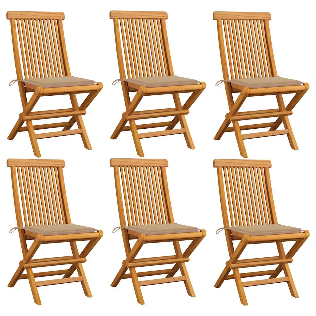 vidaXL Tuinstoelen 2 st met antracietkleurige kussens massief teakhout