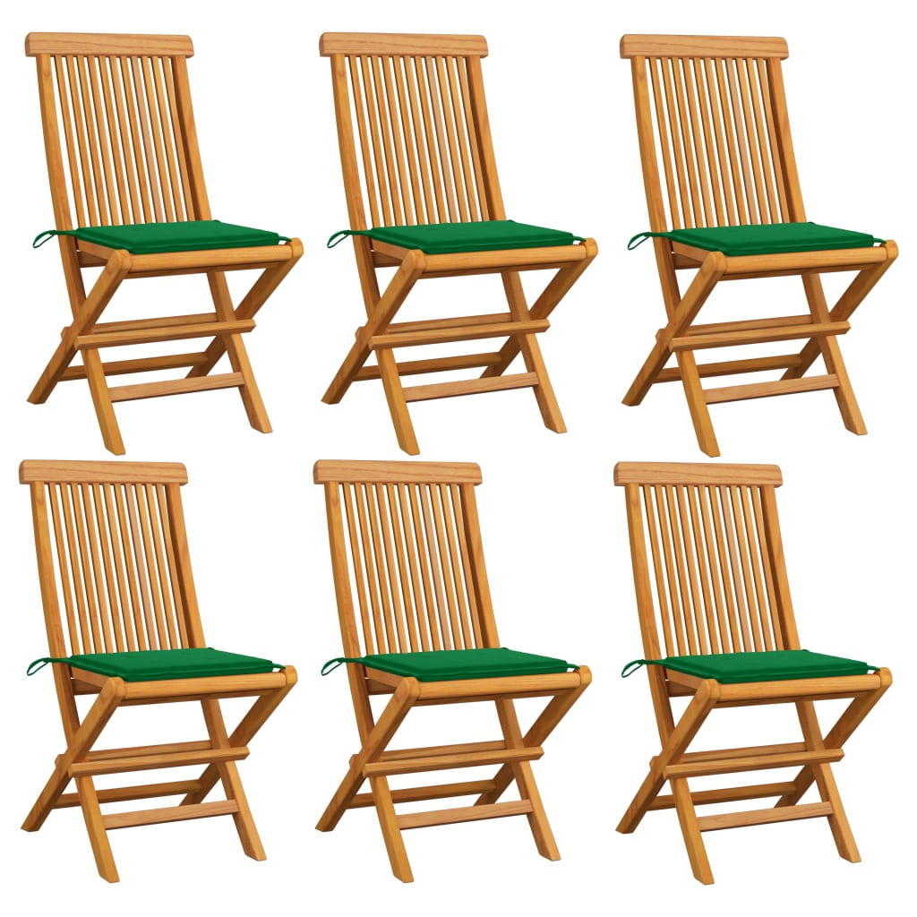vidaXL Tuinstoelen 2 st met antracietkleurige kussens massief teakhout