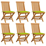vidaXL Tuinstoelen 2 st met antracietkleurige kussens massief teakhout