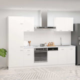 vidaXL 7-Piece Kitchen Cabinet Set Lyon Engineered Wood White