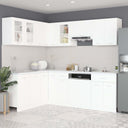 vidaXL 11-Piece Kitchen Cabinet Set Lyon Engineered Wood Old Wood Colour