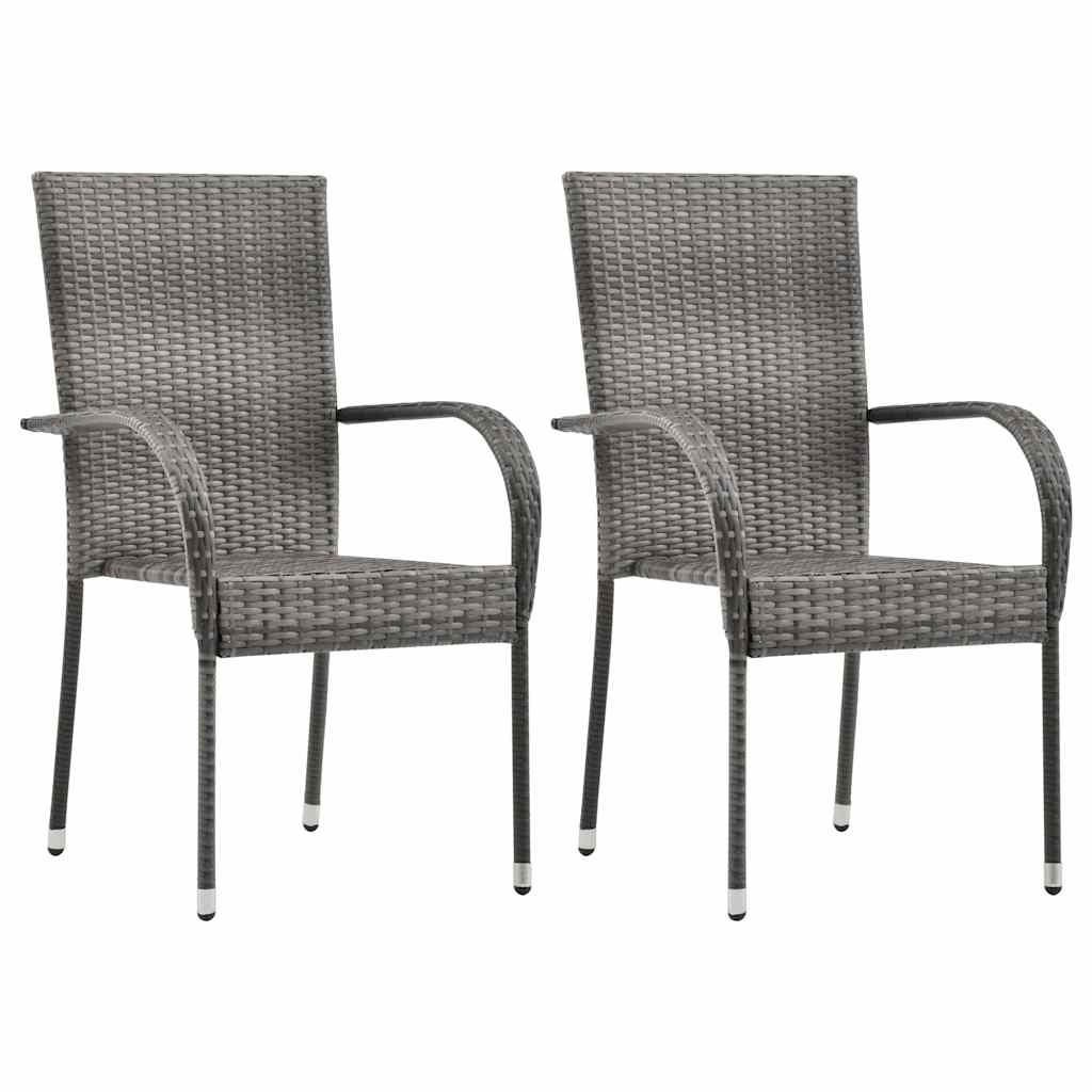 vidaXL 3-Piece Garden Lounge Set Brown