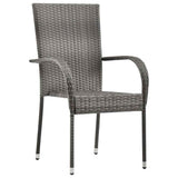 vidaXL 3-Piece Garden Lounge Set Brown