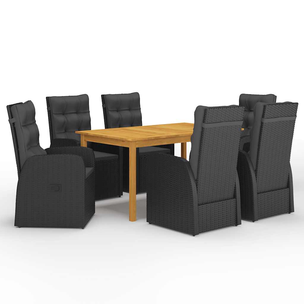 vidaXL 5-Piece Garden Dining Set Grey