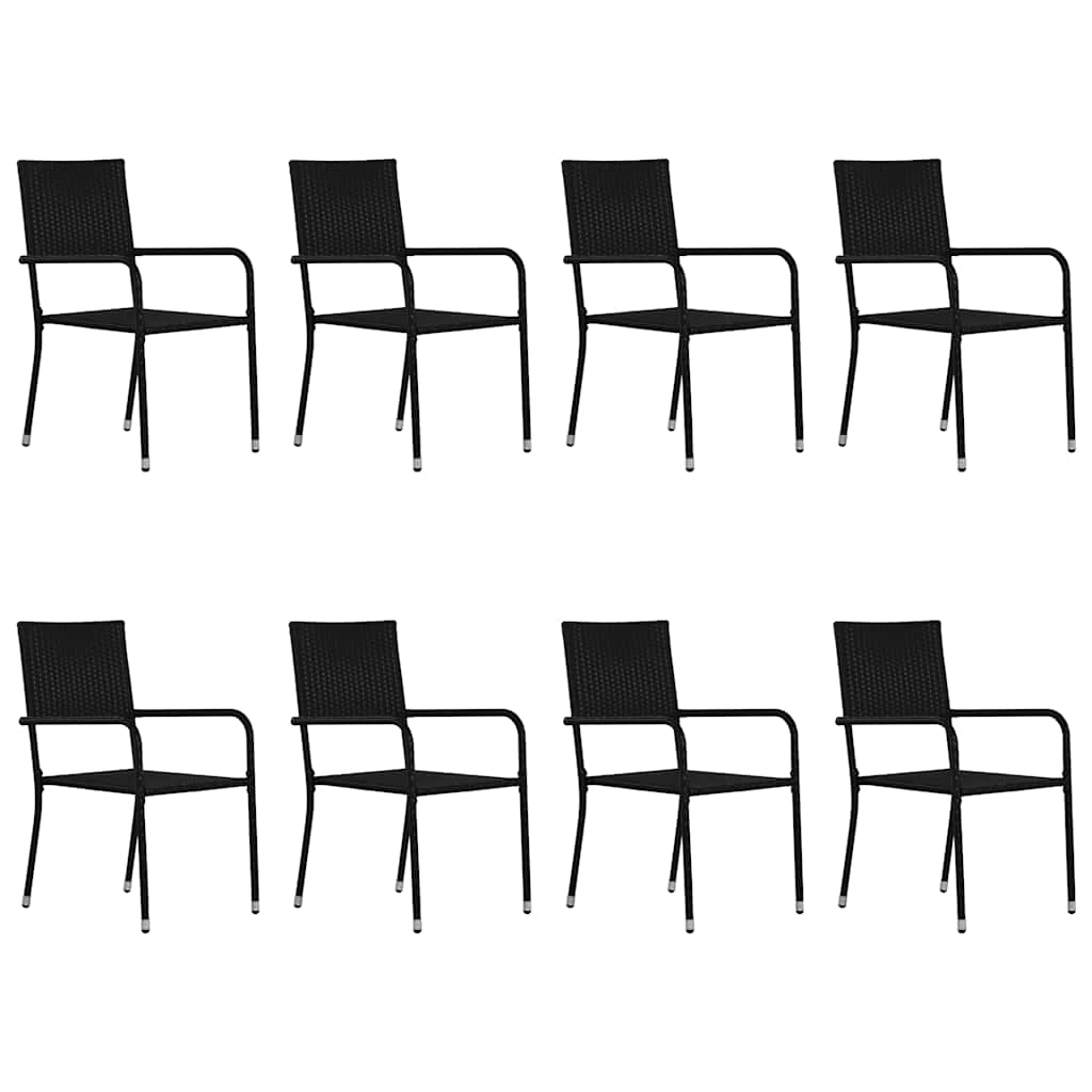 vidaXL 7-Piece Garden Dining Set Grey