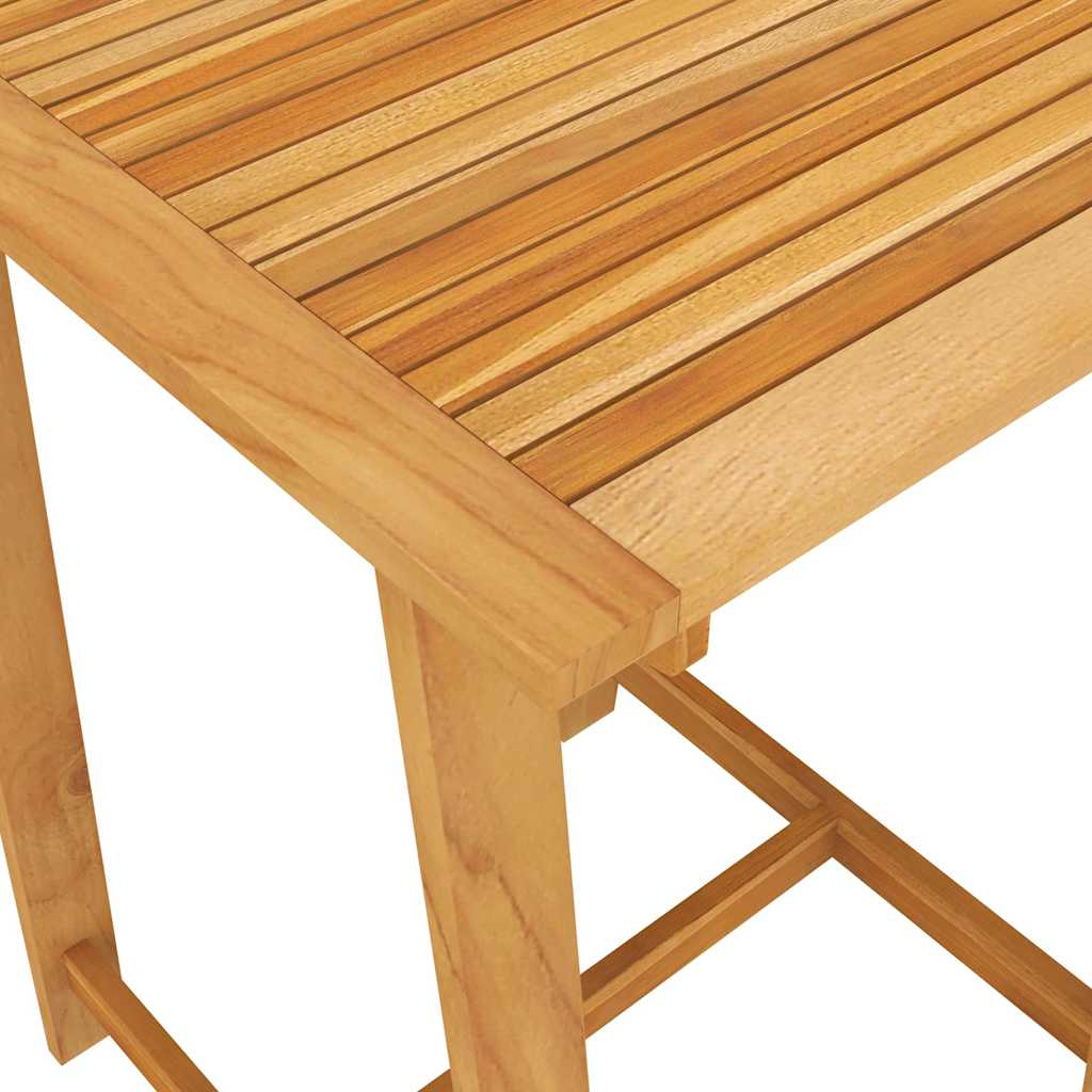 vidaXL 3-Piece Garden Bar Set with Cushions Brown