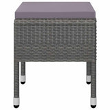vidaXL 5-piece Garden Dining Set black