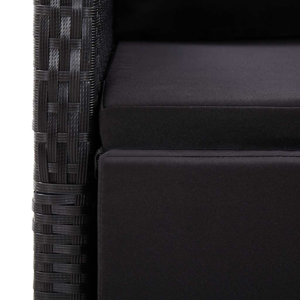 vidaXL 3-piece Garden Lounge Set Grey