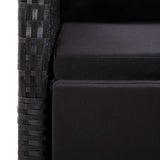 vidaXL 3-piece Garden Lounge Set Grey