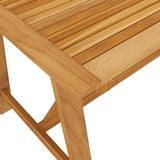 vidaXL 5-piece Garden Dining Set brown
