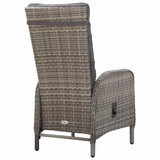 vidaXL 7-Piece Garden Dining Set Grey
