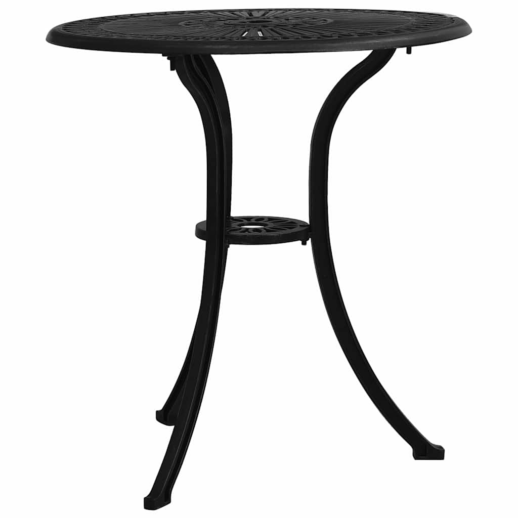 vidaXL 3-delige Bistroset gietaluminium bronskleurig