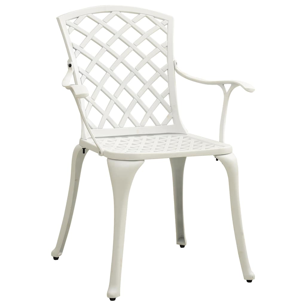 vidaXL 3-Piece Cast Aluminum Bistro Set Bronze