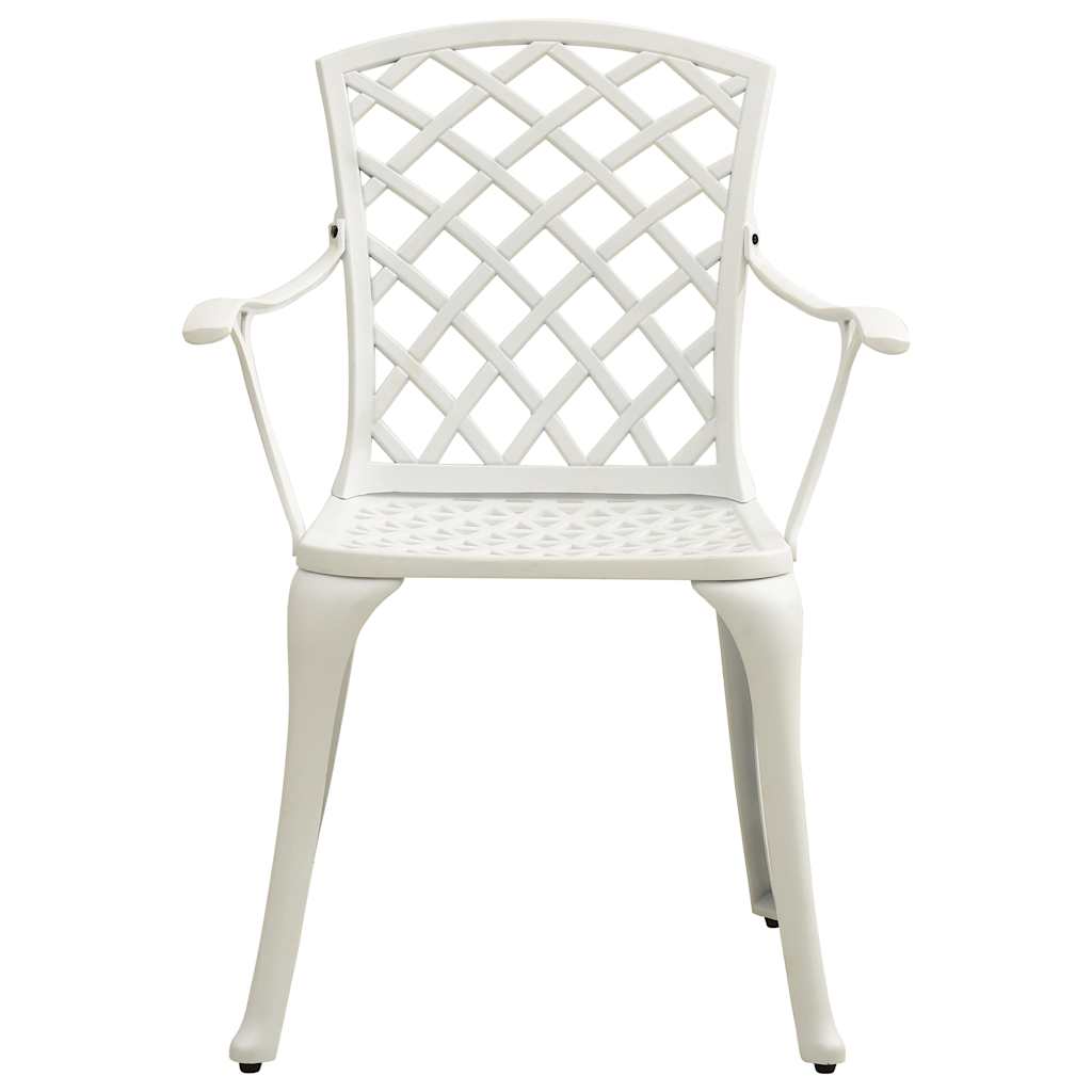 vidaXL 3-Piece Cast Aluminum Bistro Set Bronze