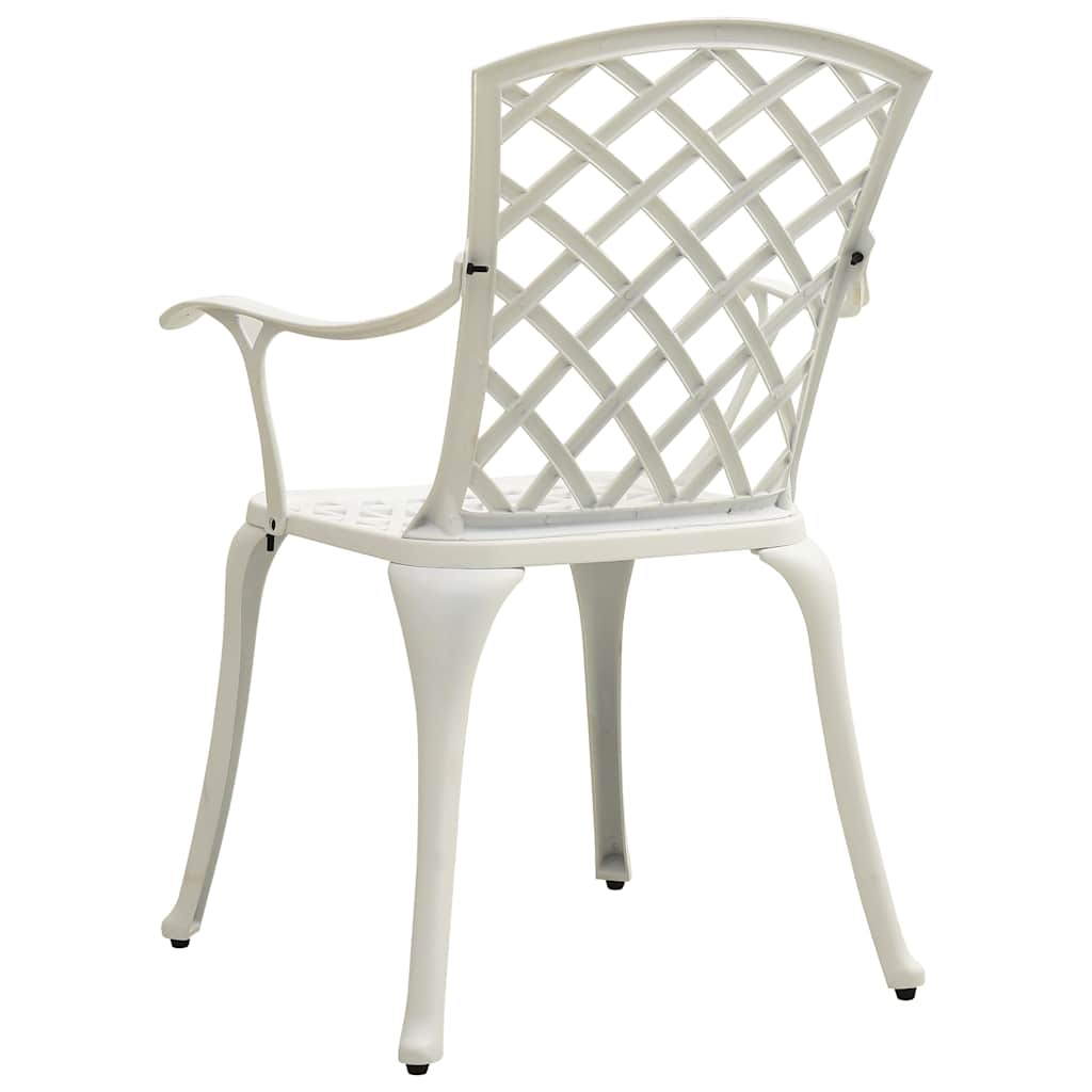 vidaXL 3-Piece Cast Aluminum Bistro Set Bronze
