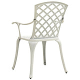vidaXL 3-Piece Cast Aluminum Bistro Set Bronze