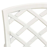 vidaXL 3-Piece Cast Aluminum Bistro Set Bronze