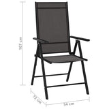 vidaXL 10-piece Lounge Set black and anthracite