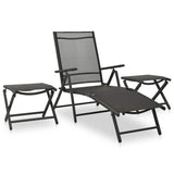 vidaXL 10-piece Lounge Set black and anthracite