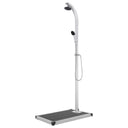vidaXL Buitendouche avec base bruine 220 cm aluminium