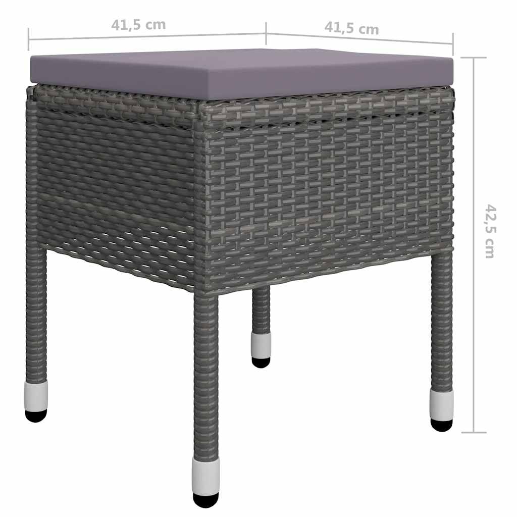 vidaXL 5-delige Tuinset bruin