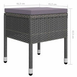 vidaXL 5-delige Tuinset bruin