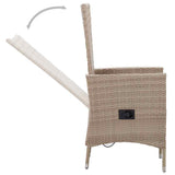 vidaXL 5-delige Tuinset beige