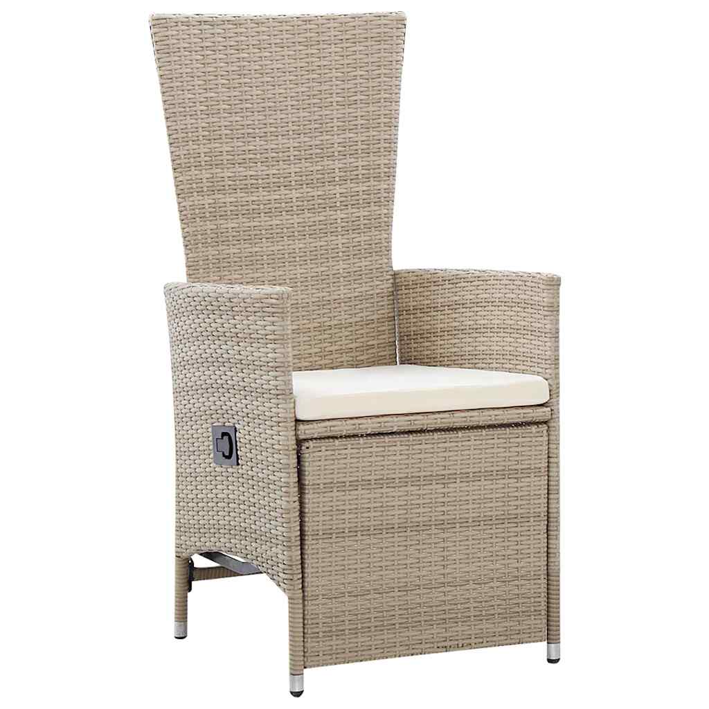 vidaXL 5-delige Tuinset beige